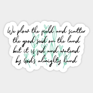 All Good Gifts Sticker